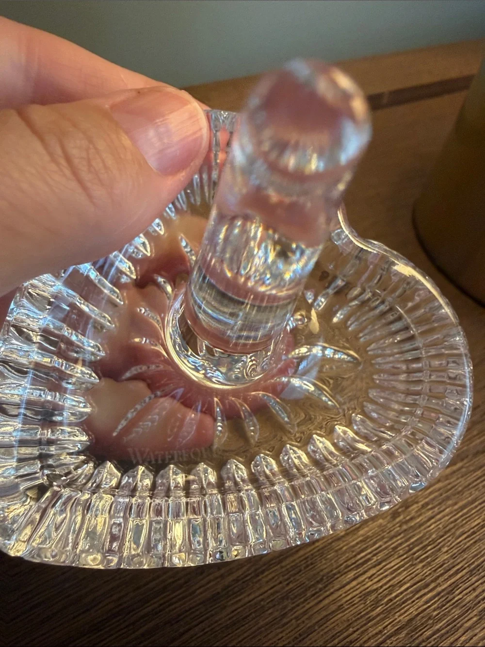 Waterford Crystal heart shaped